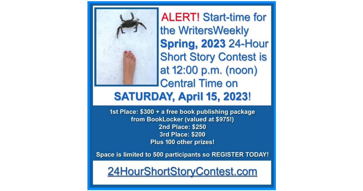Short 1ST Trapped PLACE! 24-Hour by Reinders – Roelien Story WritersWeekly.com – Contest